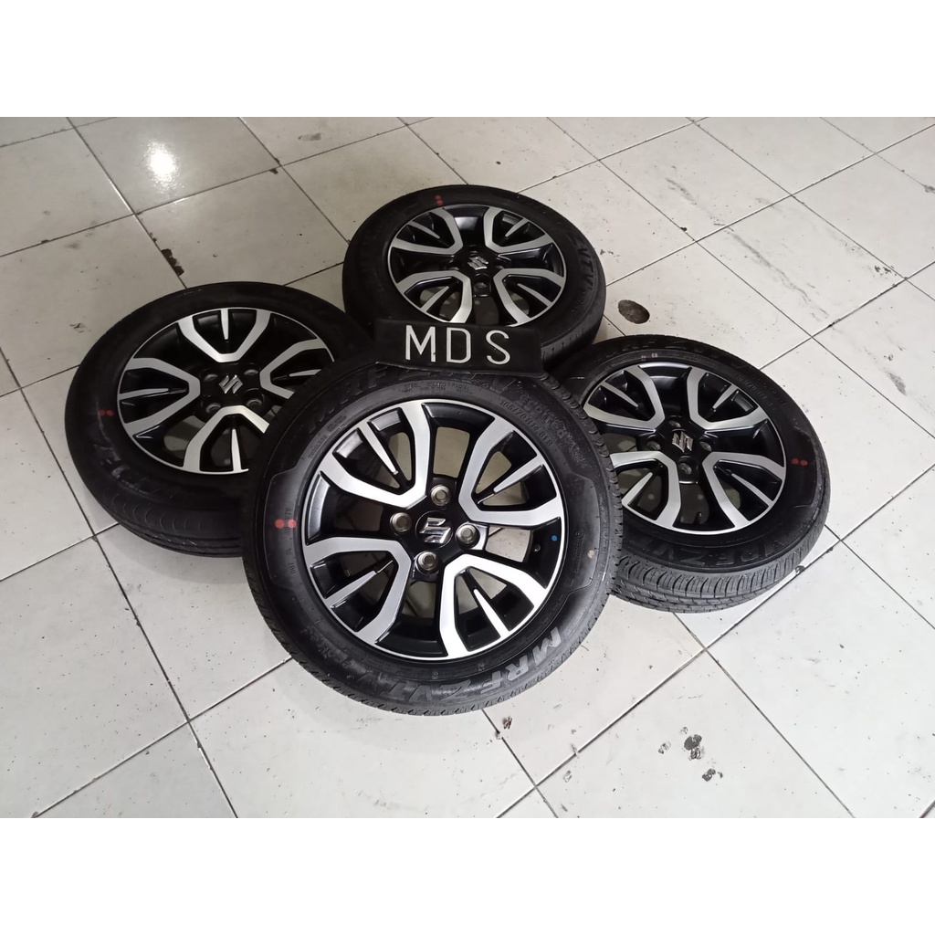 VELG MOBIL BEKAS ORI STD SUZUKI ESPRESO RING14 BAN 165 70