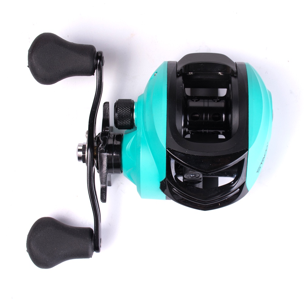 Debao SQ200 Spinning Reel Pancing Magnetic Brake 7.1:1 17+1 Ball Bearing - Green