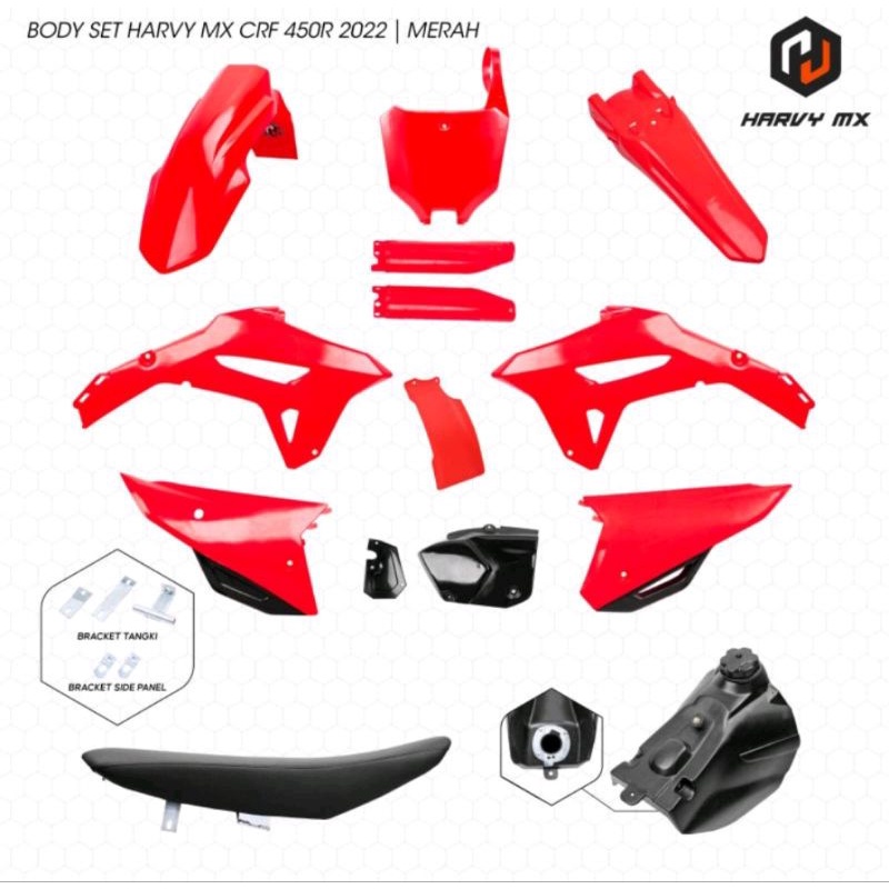 Body Set Bodyset CRF 450R 2022 PNP CRF 150L