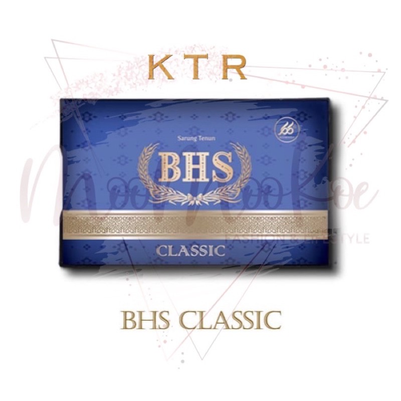 Sarung BHS Classic Gold (KTR) Kombinasi Tikar