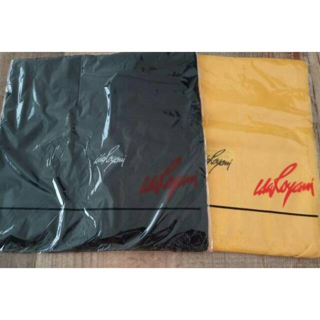 Hijab Ida Royani polos kuning saja hitam sold