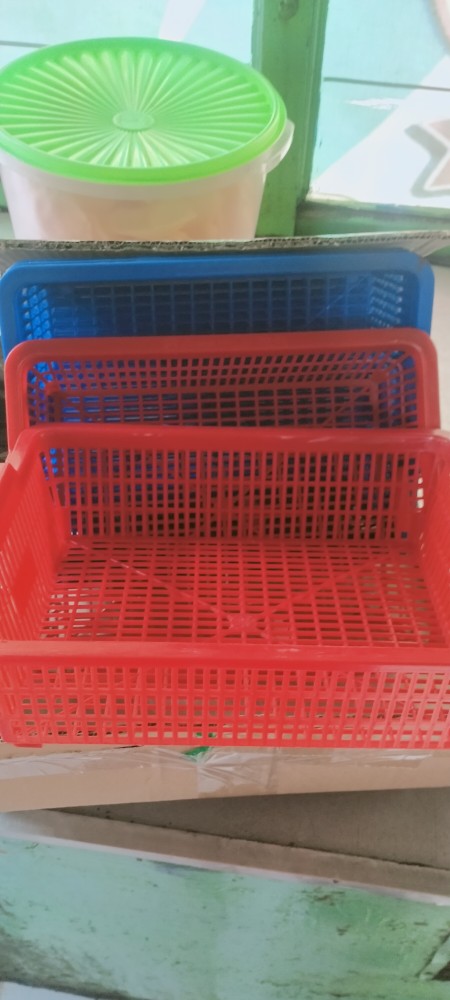 Tempat Surat Ukuran S / Keranjang Plastik Serbaguna Buah Dan Sayur Doky