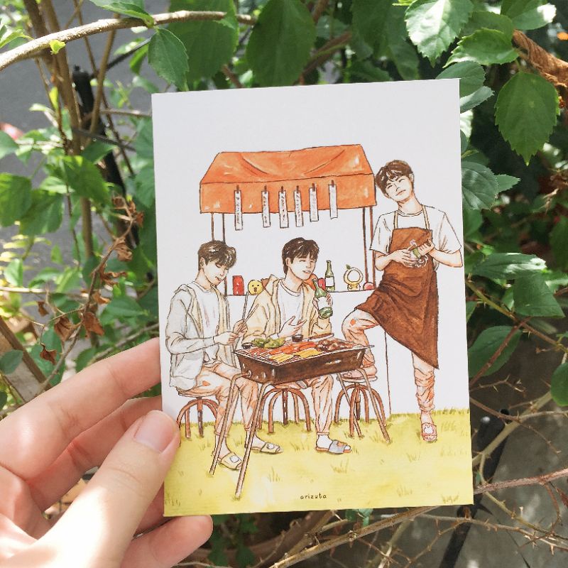 Artprint fanart Day6 Even Of Day (EOD) Summer Melody