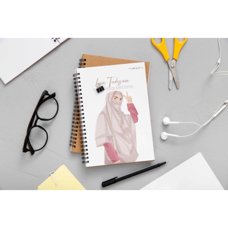 

Notebook Diary Jurnal Muslimah Series A5 Lucu Estetik Simpel