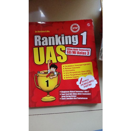 ranking 1 uas sd kls3 ktsp