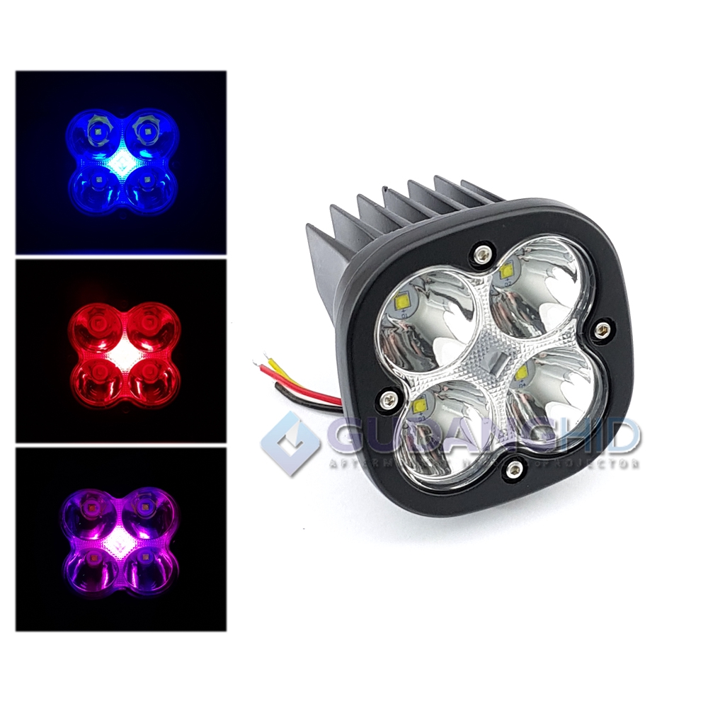 Lampu Tembak Sorot LED Cree 30W CWL 4 Mata LED Cree XML DRL Lampu Senja