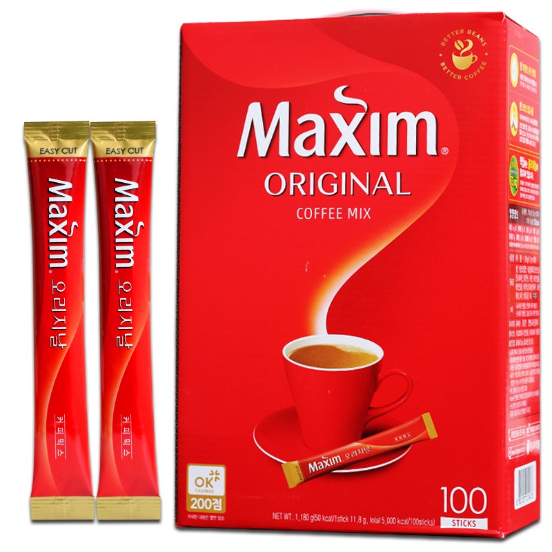 

Maxim Original Coffee Mix / Kopi Instant Korea isi 100