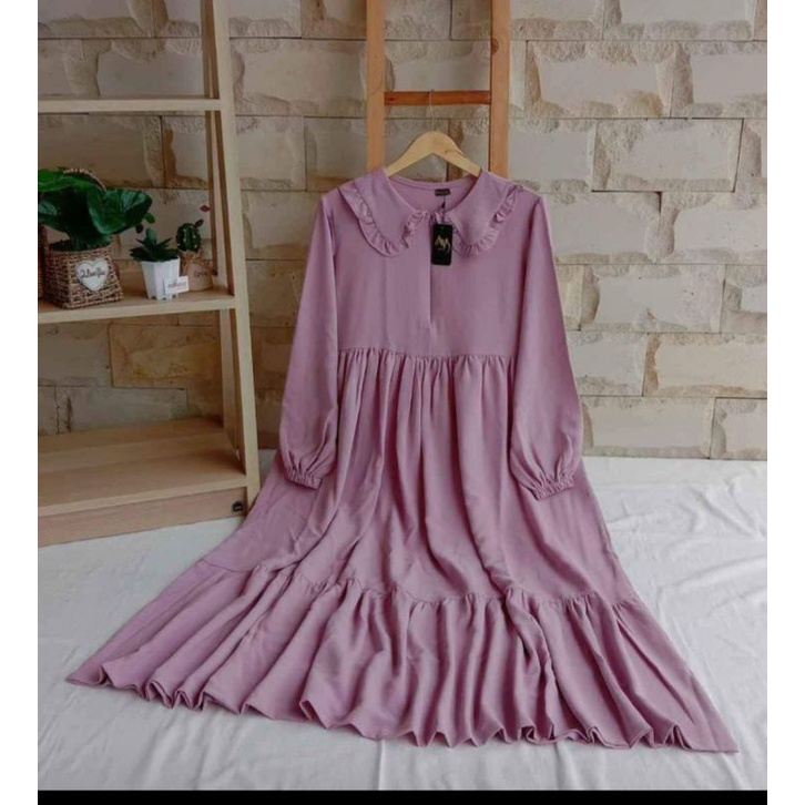 gamis midi polos terbaru random