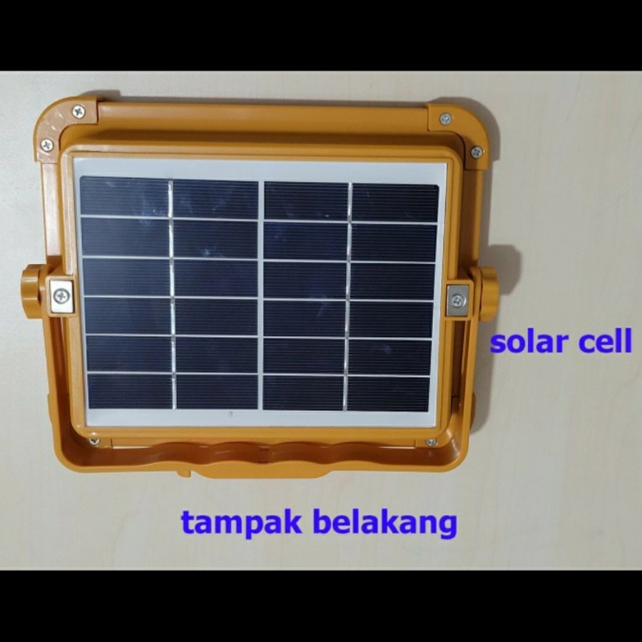 LAMPU EMEGENCY LED ORIGINAL MITSUYAMA MS-508 SOLAR CELL CAHAYA TERANG 50 WATT POWERBANK 12000mAh