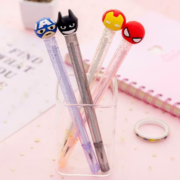 

Pulpen Gel Unik / Pen Gel Edisi Avengers 4th Edition