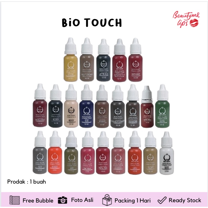 Bio Touch sulam alis / tinta sulam bibir /  Biotouch Tinta Sulam Alis / sulam bibir