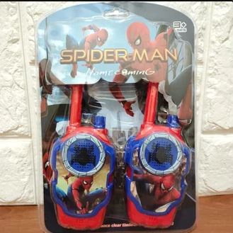 Mainan Anak Walkie Talkie Spidermann