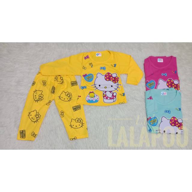 Baju Tidur Anak PP Motif Lucu dan Kekinian Dedina