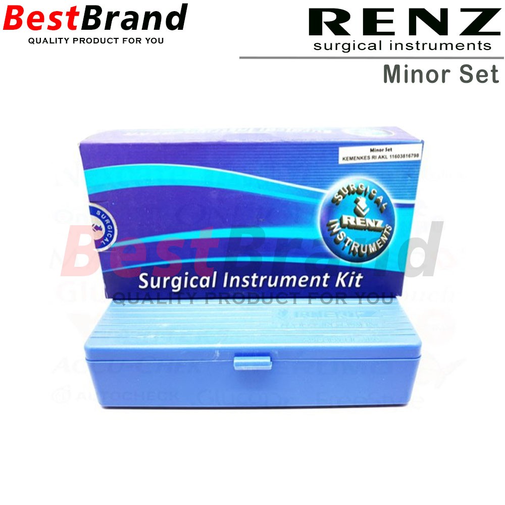 RENZ Instrumen Medis Minor Set / Heacting Set / Hecting Sirkumsisi Set