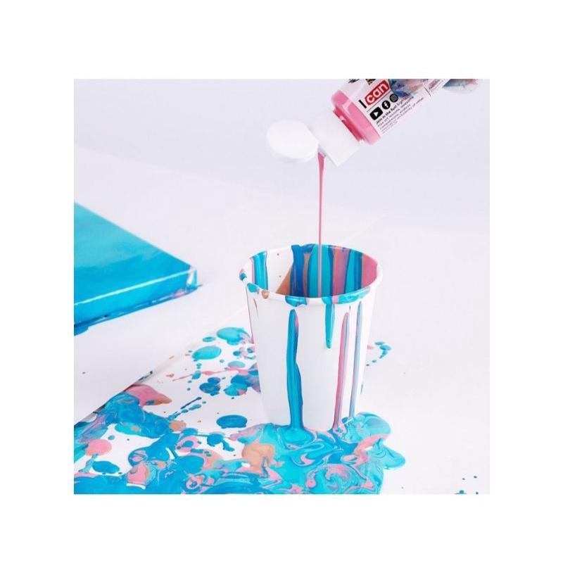 

MONT MARTE POURING ACRYLIC PAINT 1 Set 4 Pcs x 60ml - FLAMINGO SERIES / CAT AKRILIK