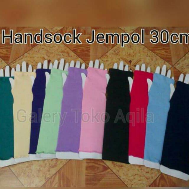 Handsock Jempol berbahan kaos, Manset Tangan, Dekker Jempol banyak warna pilihan Mm