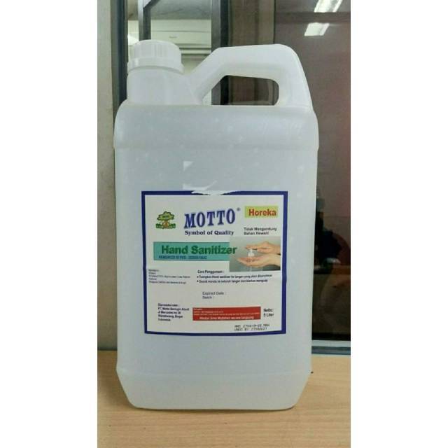 Motto Hand Sanitizer 5 Liter (Gel)