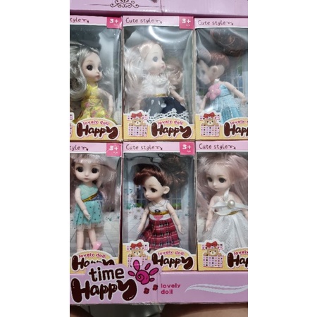 Boneka barbie mini