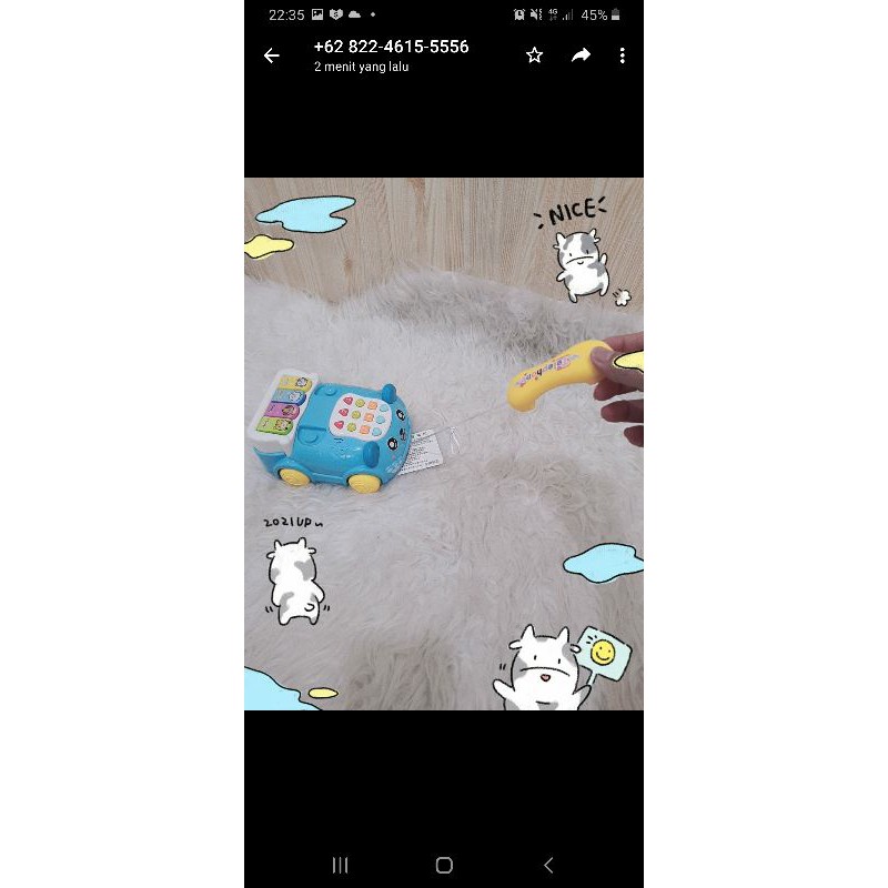 family games MAINAN EDUKASI TELEPON MUSIC ANAK BALITA BAYI MODEL MOBIL PIANO LAMPU MUSIK GAMES