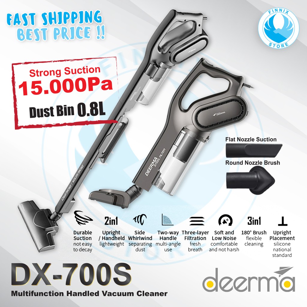 Jual Deerma Vacuum Cleaner 2 in 1 Penyedot Debu DX700 / DX700S ...
