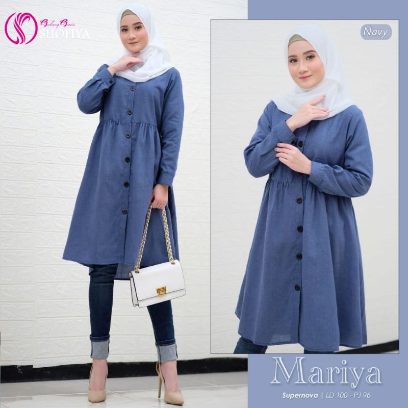 TUNIK POLOS MARIYA ORI SHOFIYA