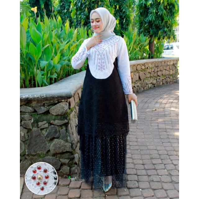 FASHION MUSLIM // GAMIS KAJOL // By Pelaminan Biru