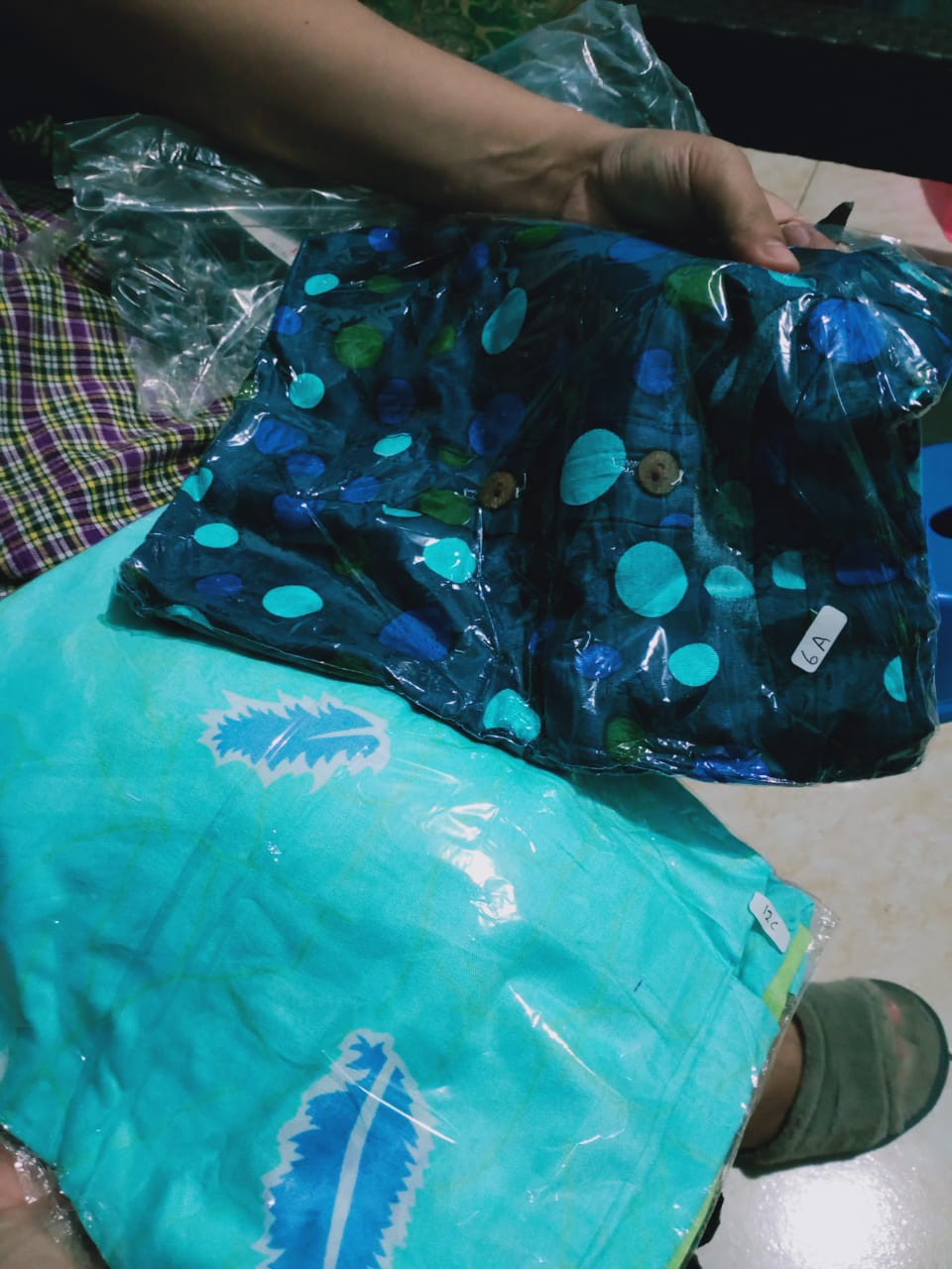 Daster Busui Batik Pekalongan Santung Bali Rayon Dress Solo