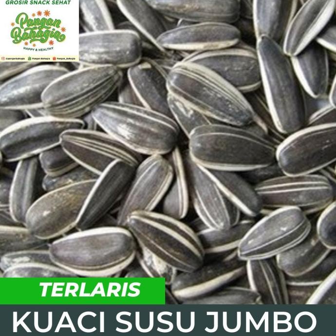 

Kwaci kuaci bunga matahari JUMBO Rasa Susu 800gr