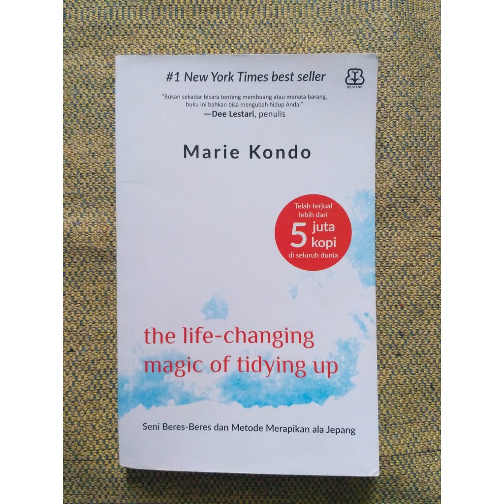 Jual [Original] The Life Changing Magic Of Tidying Up - Marie Kondo ...