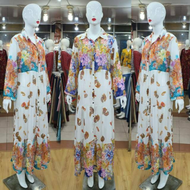 ❄ GAMIS OUTER BUNGA IMPORT PREMIUM