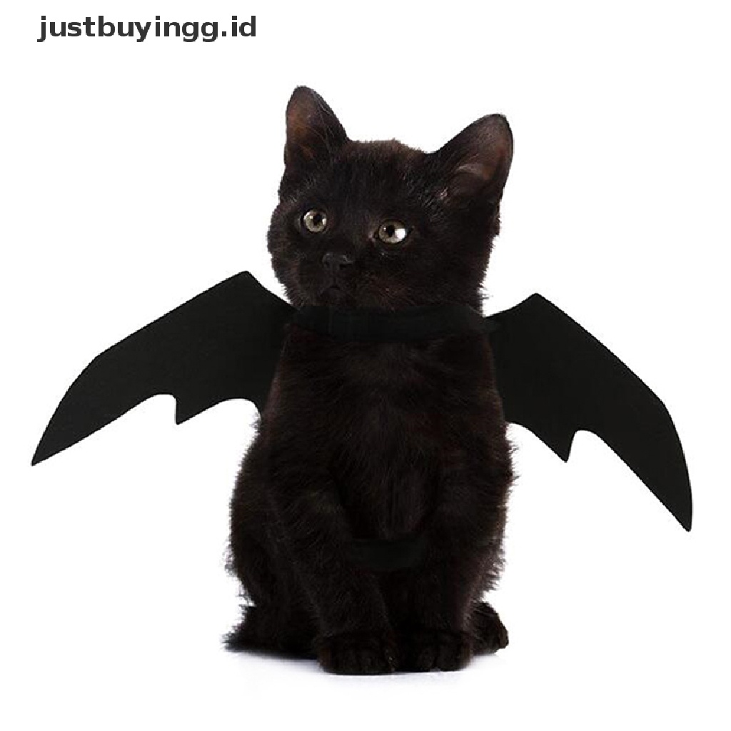 Kostum Halloween Bentuk Sayap Kelelawar Untuk Anjing / Kucing Peliharaan