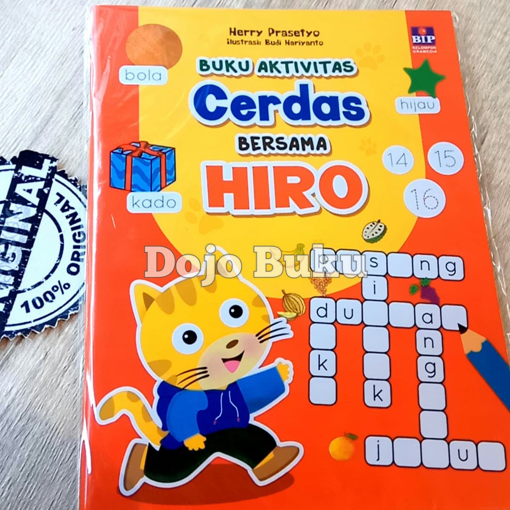 Buku Aktivitas Cerdas Bersama Hiro by Herry Prasetyo