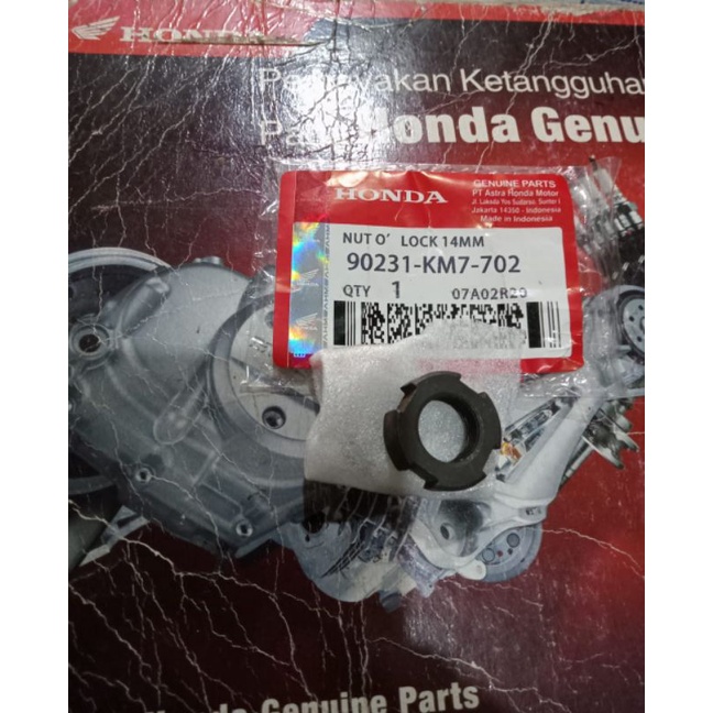 Nut Lock 14MM Atau Mur Kopling Honda Karisma Kirana Supra X125 Blade 125 F1 Supra X125 F1 Supra X125