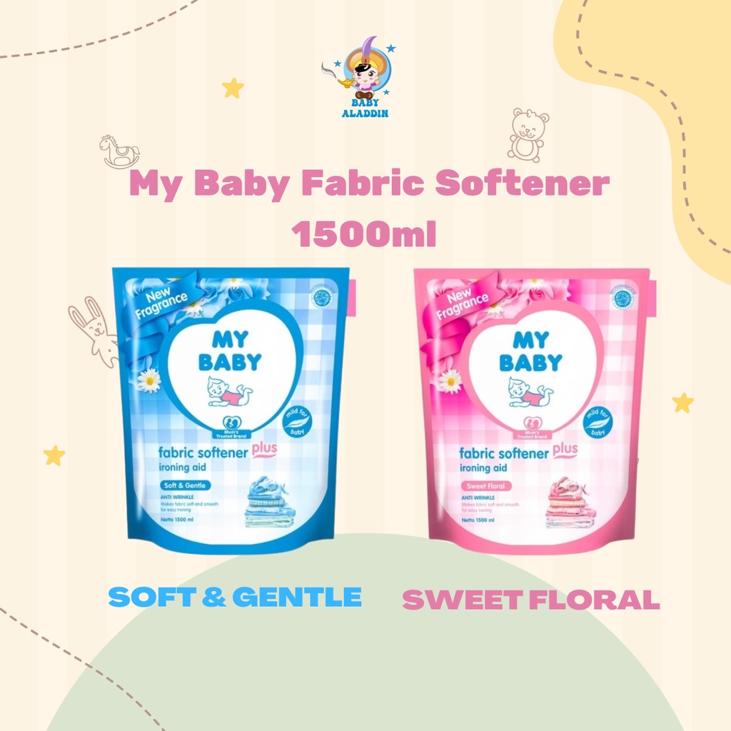 My Baby Fabric My Baby Softener Plus Ironing Aid Soft and Gentle -  My Baby Fabric My Baby Softener 