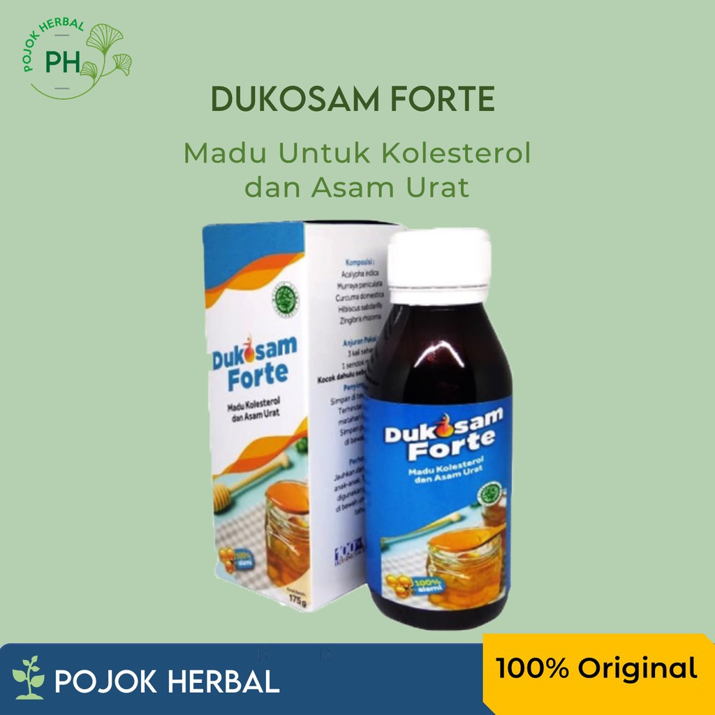 Madu untuk obat Asam Urat dan kolesterol Dukosam Forte