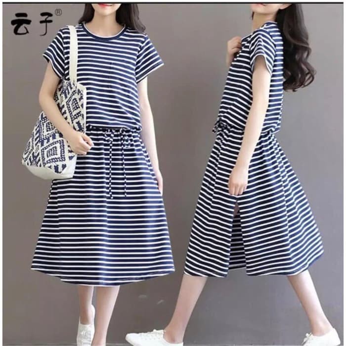 grosir fashion jakarta - baju DRESS wanita salur ERIKA - konveksi murah