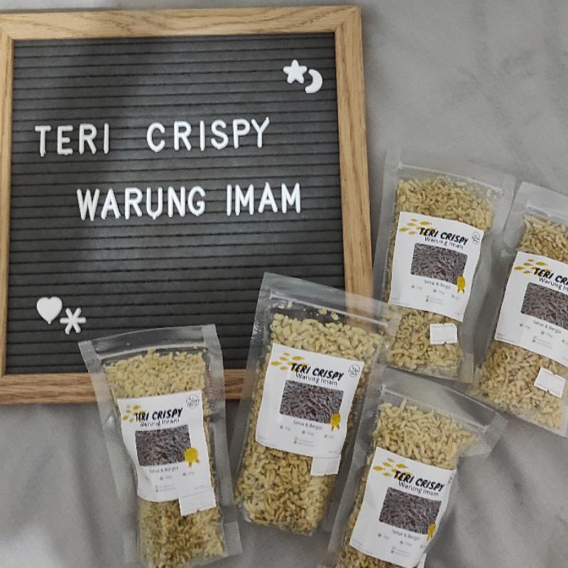 

WARUNGIMAM - Teri Crispy Non MSG | Lauk MPASI Anti GTM
