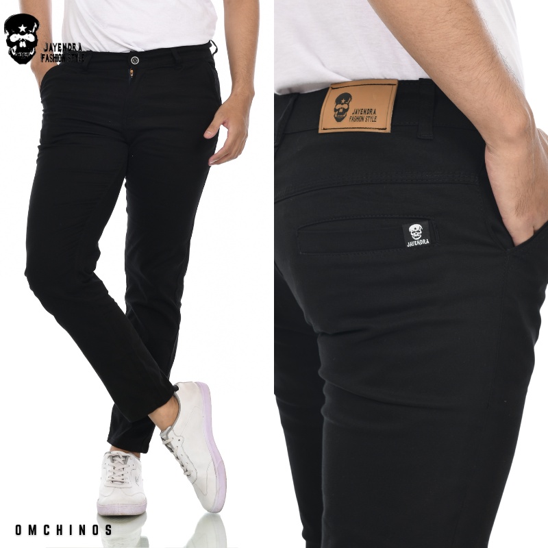 Celana Panjang Pria Chino Pants Chinos Slim fit Outfit Distro Kantor Kerja Casual Harian Santai