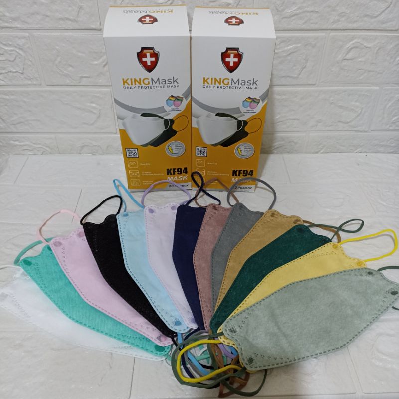 masker kf94 korea kingmask kemenkes 1box 20pcs