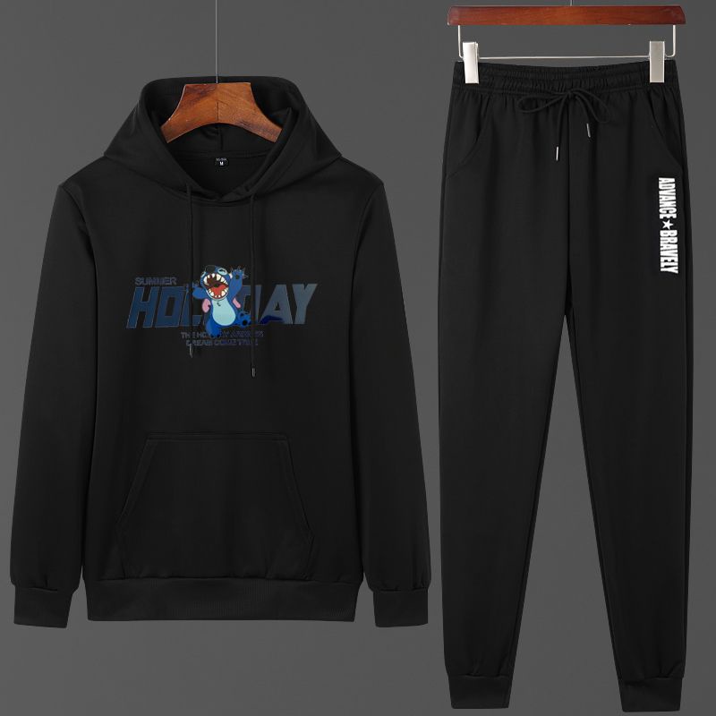 setelan hoodie pria - sweater pria hoodie - pakaian pria - setelan hoodie - HOLLYDAY