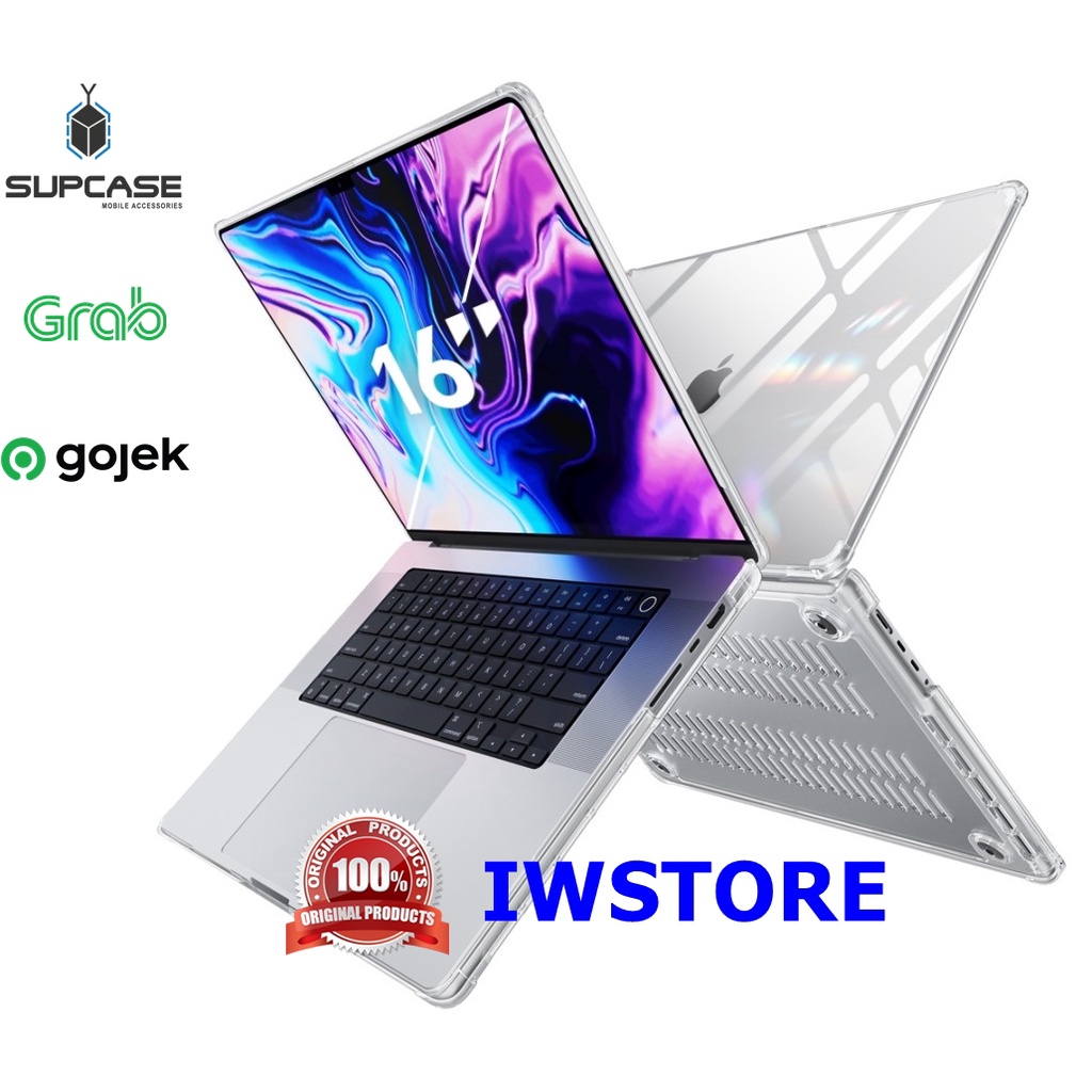 Case Macbook Pro 16 Inch 2021 M1 Pro M1 Max SUPCASE UB CLEAR