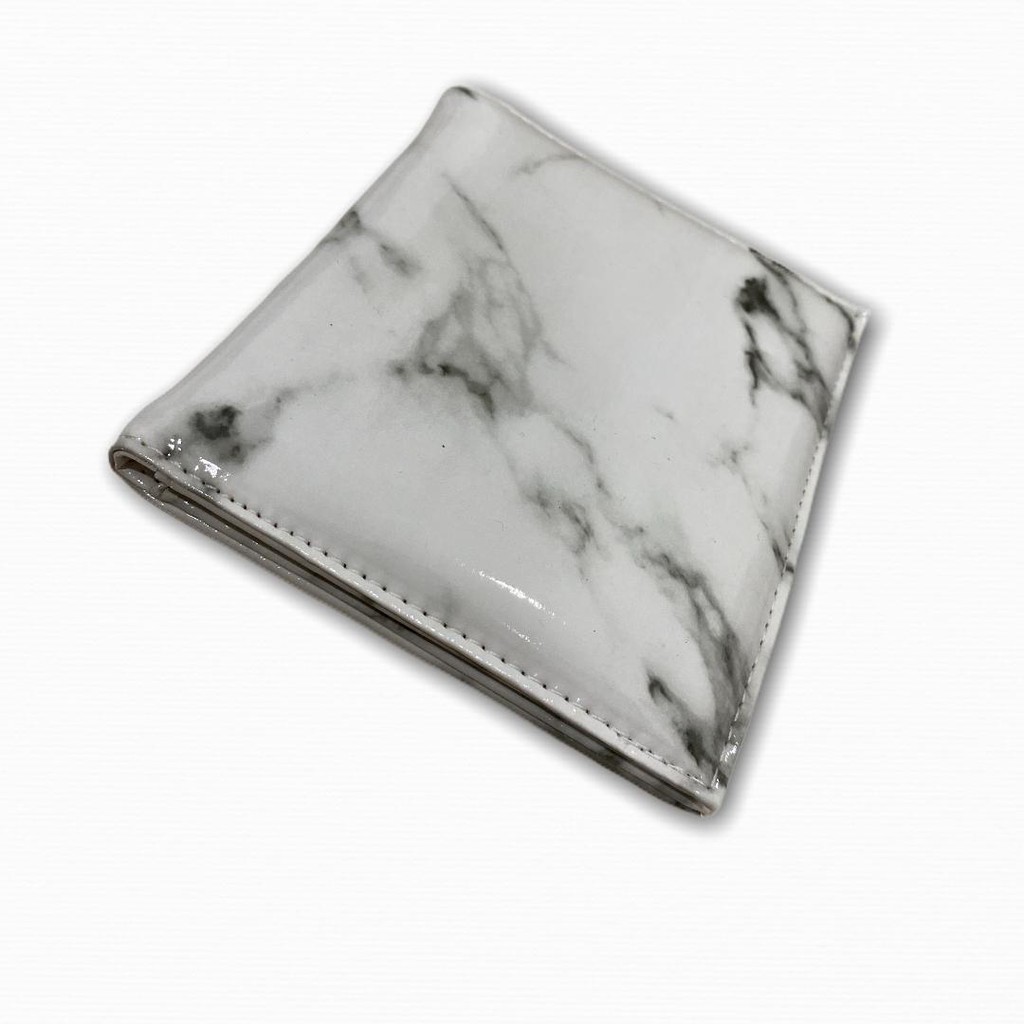 LUXTHER - NEW!! BOOK CARD / CARD HOLDER MARBLE LEATHER