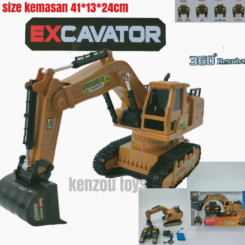 RC excavator mobil beqo VR-500L