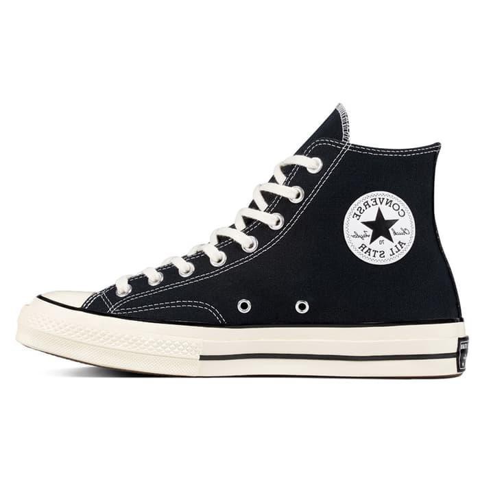 Sepatu Converse Chuck 70 Hi Black Egret 162050C BNIB