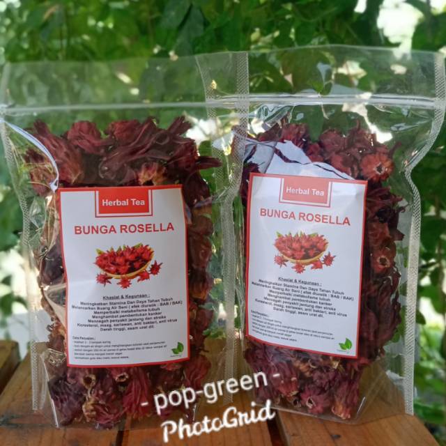

Teh Bunga Rosella / Rosella Tea/Bunga Rosela Merah Kering/ Dried Rosella/Teh Rosella