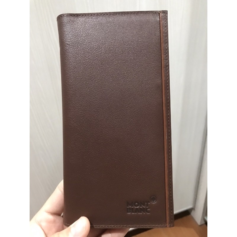 Dompet Cowok Mont Blanc Doff panjang