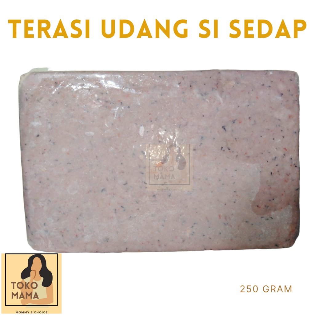 

TERASI/BELACAN UDANG BANGKA 250gram SI SEDAP