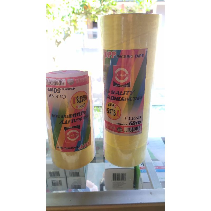 

lakban bening/clear DAIMARU 45mm packing tape