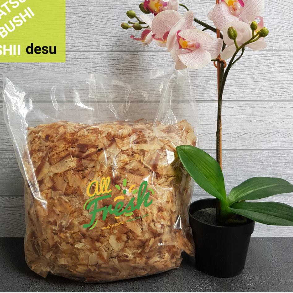 

【project】 KATSUOBUSHI HALUS GRADE A 500 gr / IKAN CAKALANG SERUT KERING - LOKAL