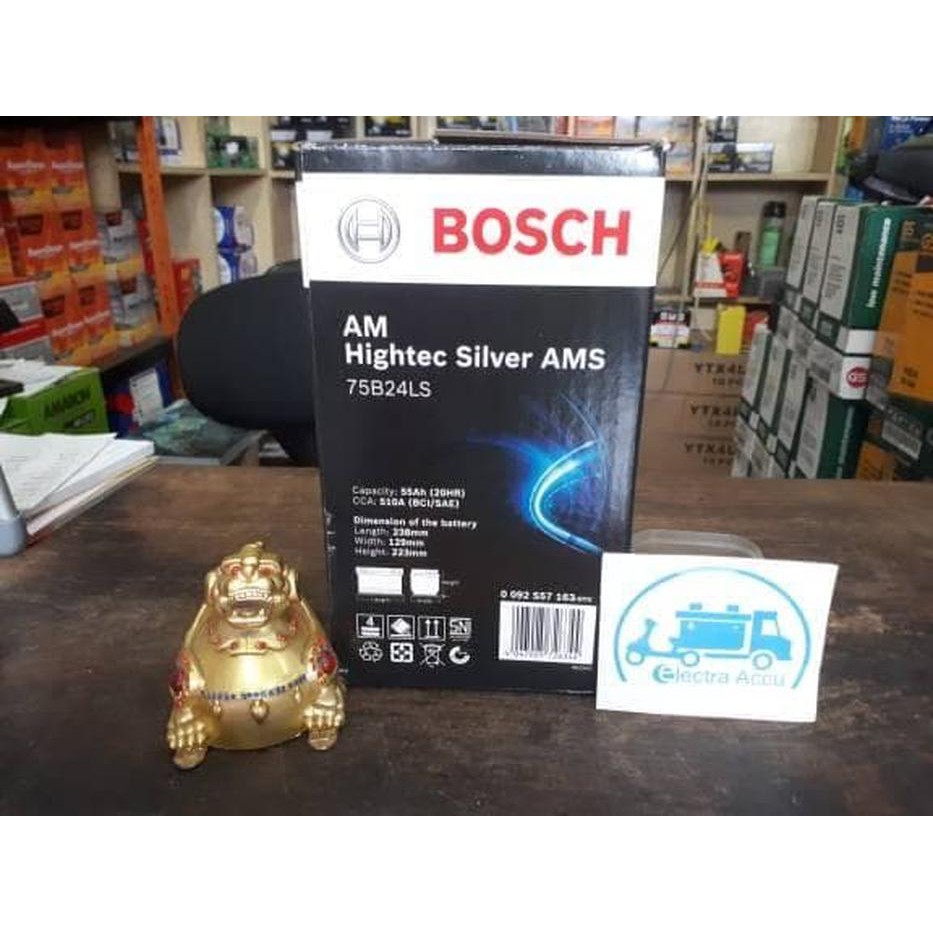 Aki Mobil Honda Crv Ns60ls 75b24ls Bosch Accu Kering Shopee